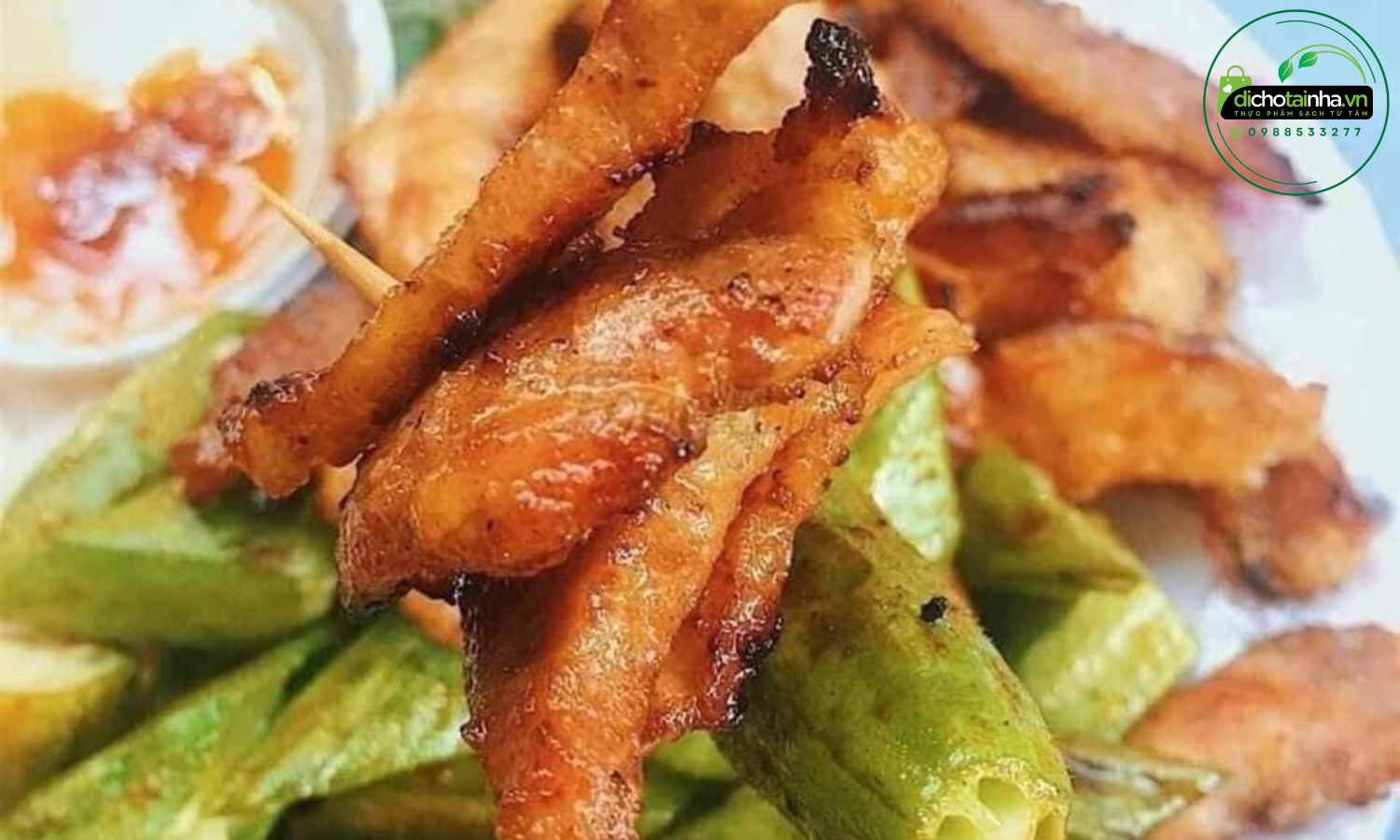 vú heo, món ngon từ vú heo